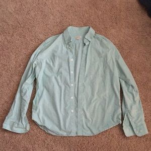 Blue dress button up, great for outings